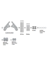 Stelaż pod kufer centralny Monolock, Monokey Kappa CF Moto 800 MT/ Touring/ Sport (22-)/ Explore (24-) [bez płyty montażowej]