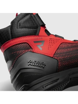 Buty motocyklowe Rebelhorn Core czarno-czerwone