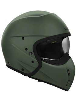 Kask szczękowy Airoh J110 Color Military zielony matowy