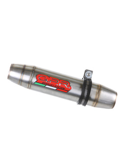 Podwójny Tłumik G.P.R Deeptone Inox [Slip-On, Stainless Steel] - Aprilia Shiver 900 [17-20] e4