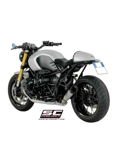 Tłumik SC Project, S1, Titanium + Carbon - BMW R Nine T [14-16]