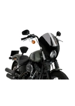 Owiewka motocyklowa sportowa PUIG Dark Night Harley Davidson Softail Street Bob FXBB (18-24) lekko przyciemniana