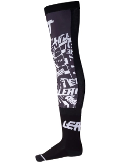 Skarpety pod ortezy Leatt Knee Brace czarno-białe