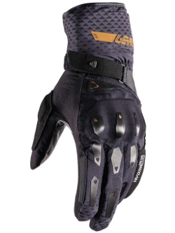 Rękawice motocyklowe Leatt ADV Subzero 5.5 Stealth czarno-szare