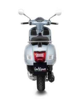 Tłumik motocyklowy LeoVince Nero Vespa GTS 125 i.e./ Super (21-24) [z homologacją] czarny