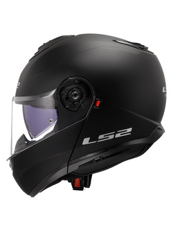 Kask szczękowy LS2 FF908 Strobe II czarny matowy