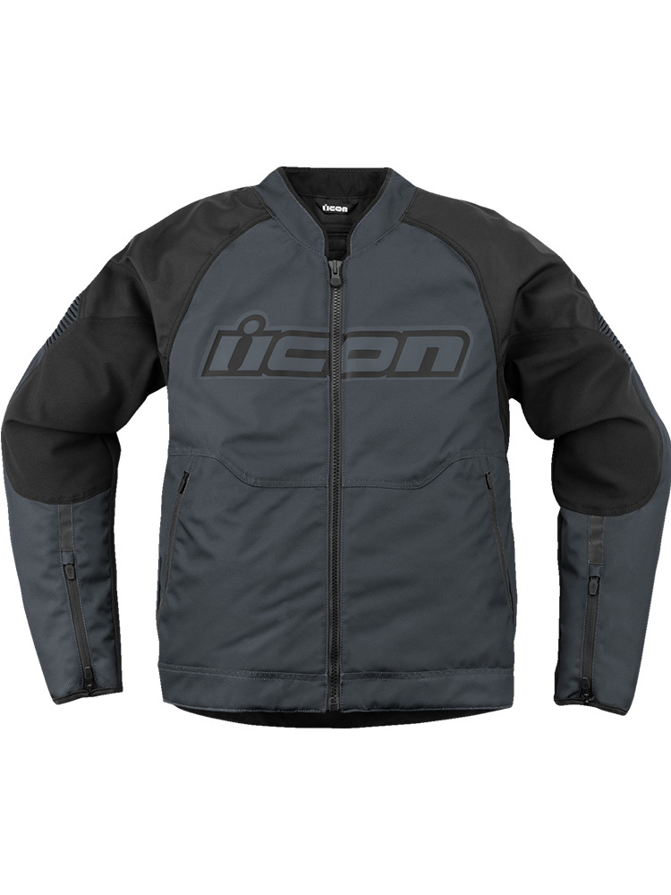 Kurtka motocyklowa tekstylna Icon Overlord 3 szara