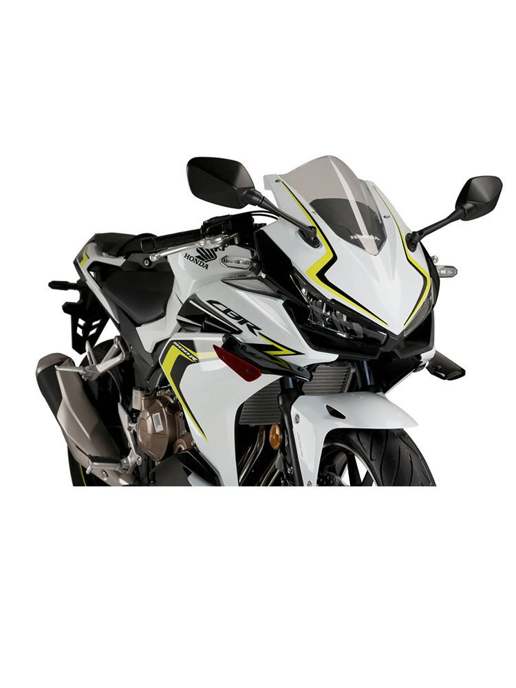 Boczne spoilery dociskowe Puig do Honda CBR 500 R (19-) czerwone