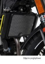 Osłona chłodnicy R&G aluminiowa do Husqvarna Svartpilen 125 (21-) szare