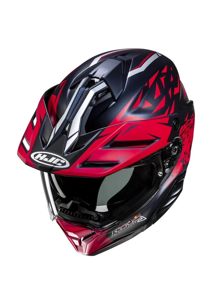 Kask integralny HJC RPHA 60 Spielberg Bull Ring Replica czerwono-niebieski