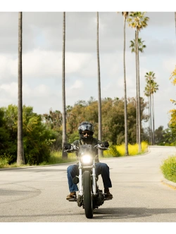 Kask integralny Biltwell Lane Splitter Solid czarny