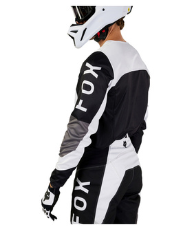 Bluza enduro Fox 180 Nitro czarno-biało-szara
