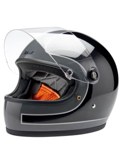 Kask integralny Biltwell Gringo S Tracker szaro-czarny