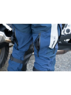 Spodnie motocyklowe tekstylne Klim Latitude niebieskie
