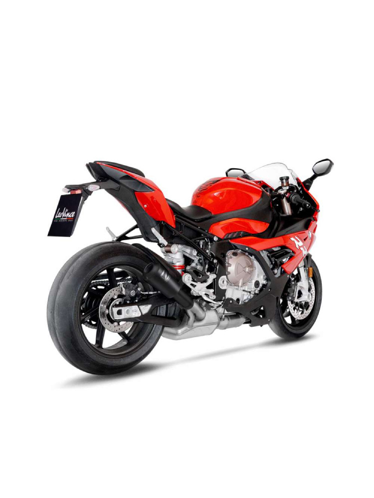 Tłumik motocyklowy LeoVince LV-10 Full Black BMW S/ M 1000 RR (19-)/ S/ M 1000 R (21-) stalowy, czarny