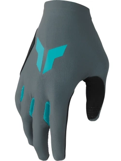 Rękawice cross damskie Thor Sportmode Iconic szaro-niebieskie