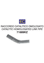 Rura łącząca Arrow z katalizatorem - Benelli TRK 502 [17-20]