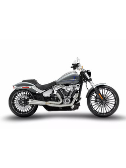 Pełny układ wydechowy Zard Harley Davidson Fat Boy/ Breakout (17-24) stal nierdzewna