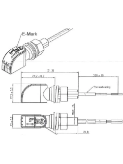 Kierunkowskazy motocyklowe Led Daytona D-Light Mini1 uniwersalne [2 sztuki]