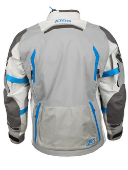 Kurtka motocyklowa tekstylna Klim Badlands Pro szaro-niebieska