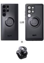 Zestaw: etui na telefon Samsung Galaxy S23 Ultra + uchwyt na rzep SPC+ SP Connect