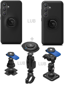 Zestaw 360 Quad Lock: etui na telefon Samsung Galaxy S24+ + wybrane komponenty