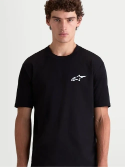 Koszulka z krótkim rękawem Alpinestars Combo Back CSF czarna