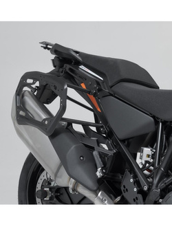 Zestaw: kufry boczne + stelaże PRO ABS ® Aero System Sw-Motech do KTM 1290 Super Adventure R / S (21-)/ 1390 R/ S/ Evo (24-) [pojemność: 2 x 25 L]