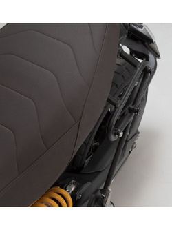 Zestaw: kufer boczny plastikowy na lewą stronę Urban ABS + stelaż SLC Sw-Motech Ducati Scrambler 1100 Pro / Tribute Pro (19-25) [pojemność: 1 x 16,5l]