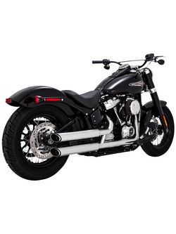 Tłumik motocyklowy Vance & Hines 3" Twin Slash Harley Davidson SFTL (wybrane modele) chromowany