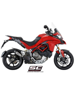 Tłumik SC-Project S1 Titanium + Carbon (Slip on) - Ducati Multistrada / S [15-17]