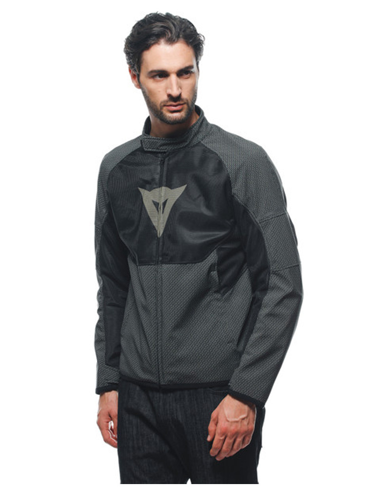 Kurtka motocyklowa tekstylna Dainese Ignite Air Tex czarno-szara