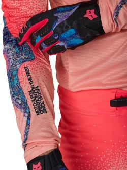 Bluza enduro Fox Flexair Vision Le Peach różowo-niebieska