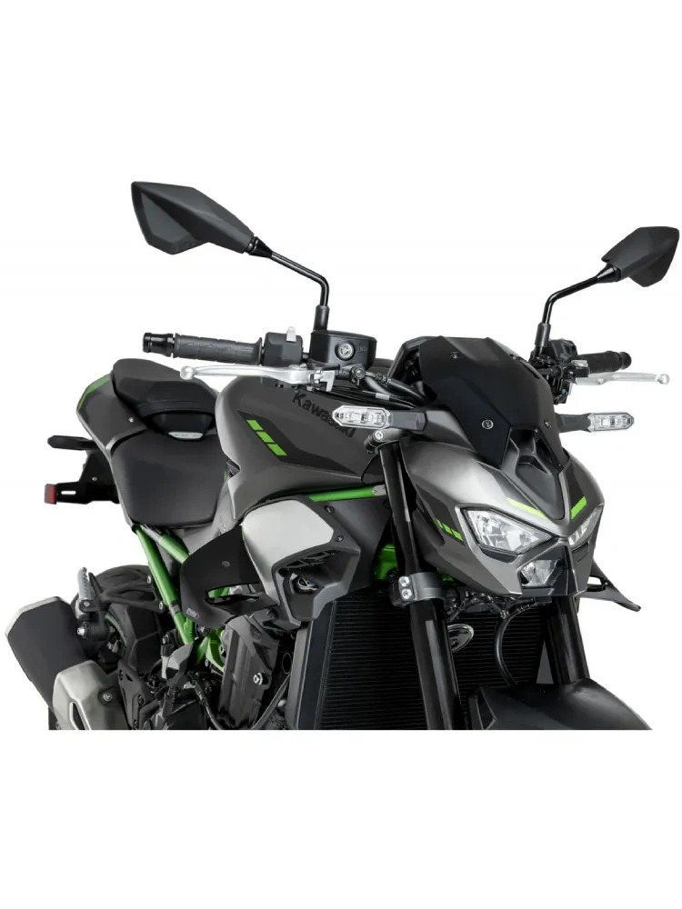 Spoilery boczne Puig D12 Kawasaki Z900/ SE (25-) czarne