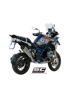 Tłumik SC-Project X-Plorer Titanium + Carbon (SLIP ON) - BMW R 1200 GS - ADVENTURE [13-16]