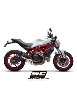Tłumik SC-Project CR-T Carbon (Slip on) - Ducati Monster 797 [17-20]