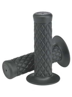Manetki motocyklowe Biltwell Thruster TPV do kierownic o średnicy 22 [mm] szare