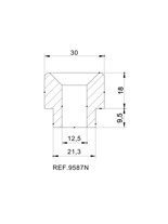 Adapter lusterek PUIG Hi-Tech 4 do kierownicy BMW