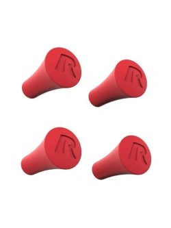 Zapasowe końcówki gumowe RAM do uchwytów X-Grip (komplet 4 sztuk) czerwone