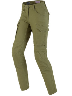 Jeansy motocyklowe damskie Spidi Pathfinder Lady zielone