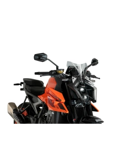 Szyba motocyklowa sportowa PUIG KTM 990 Duke (24-)/ 990 Duke R (24-) lekko przyciemniana