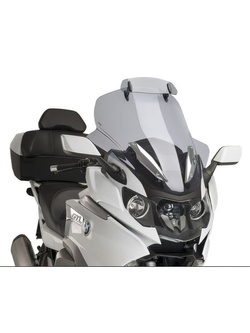 Szyba motocyklowa turystyczna z deflektorem PUIG BMW 1250 RT, K1600 GT / GTL (11-) lekko przyciemniana