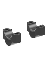 Podwyższenie kierownicy Hepco&Becker Yamaha Tracer 7/GT/Y-AMT (26-) [25 mm w górę] czarne