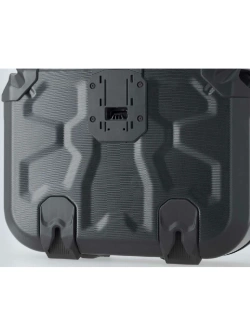 Zestaw: kufry boczne DUSC M i L + stelaże PRO SW-Motech Aprilia Tuareg 660 (21-)/ Rally (24-) [poj.: 33l + 41l]