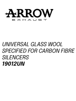 Arrow uniwersalna wełna szklana do tłumików z włókna węglowego [L=400mm]