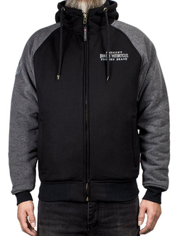 Bluza z kapturem John Doe czarno-szara