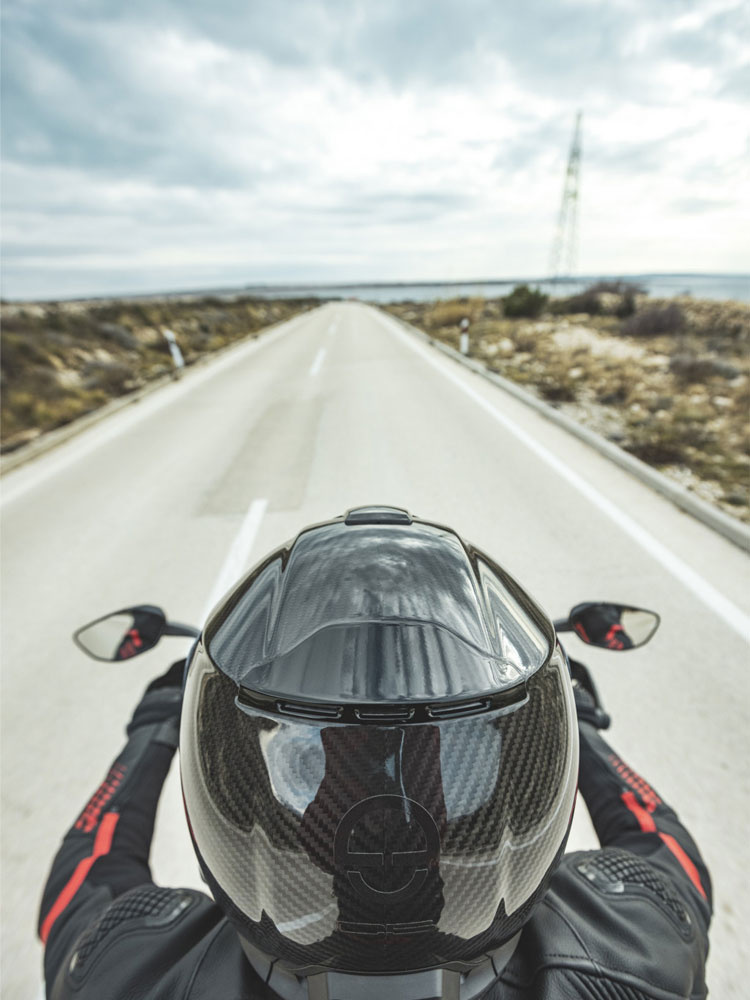 Kask szczękowy Schuberth C5 Carbon czarny połysk