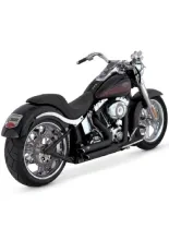 Pełny układ wydechowy Vance & Hines Shortshots Staggered Harley Davidson Softail (wybrane modele) czarny matowy
