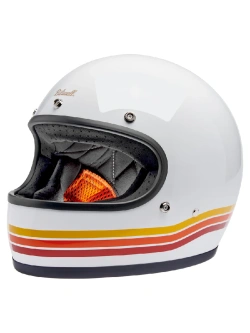 Kask integralny Biltwell Gringo Sunset Spectrum biały