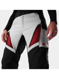 Spodnie motocyklowe tekstylne Shima Dune 2.0 G2 czarno-biało-czerwone